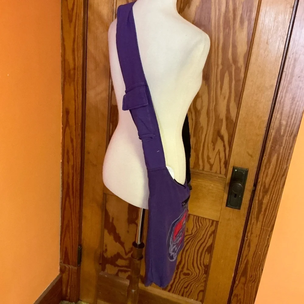 NWT Grateful Dead Purple Steal Your Face Crossbody Bag